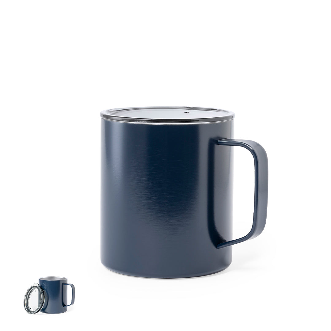 Caneca Térmica Inox 420ml - Manutenção de Temperatura