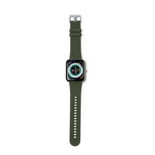 Relógio Inteligente com Pulseira de Silicone Preto