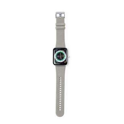 Relógio Inteligente com Pulseira de Silicone Preto