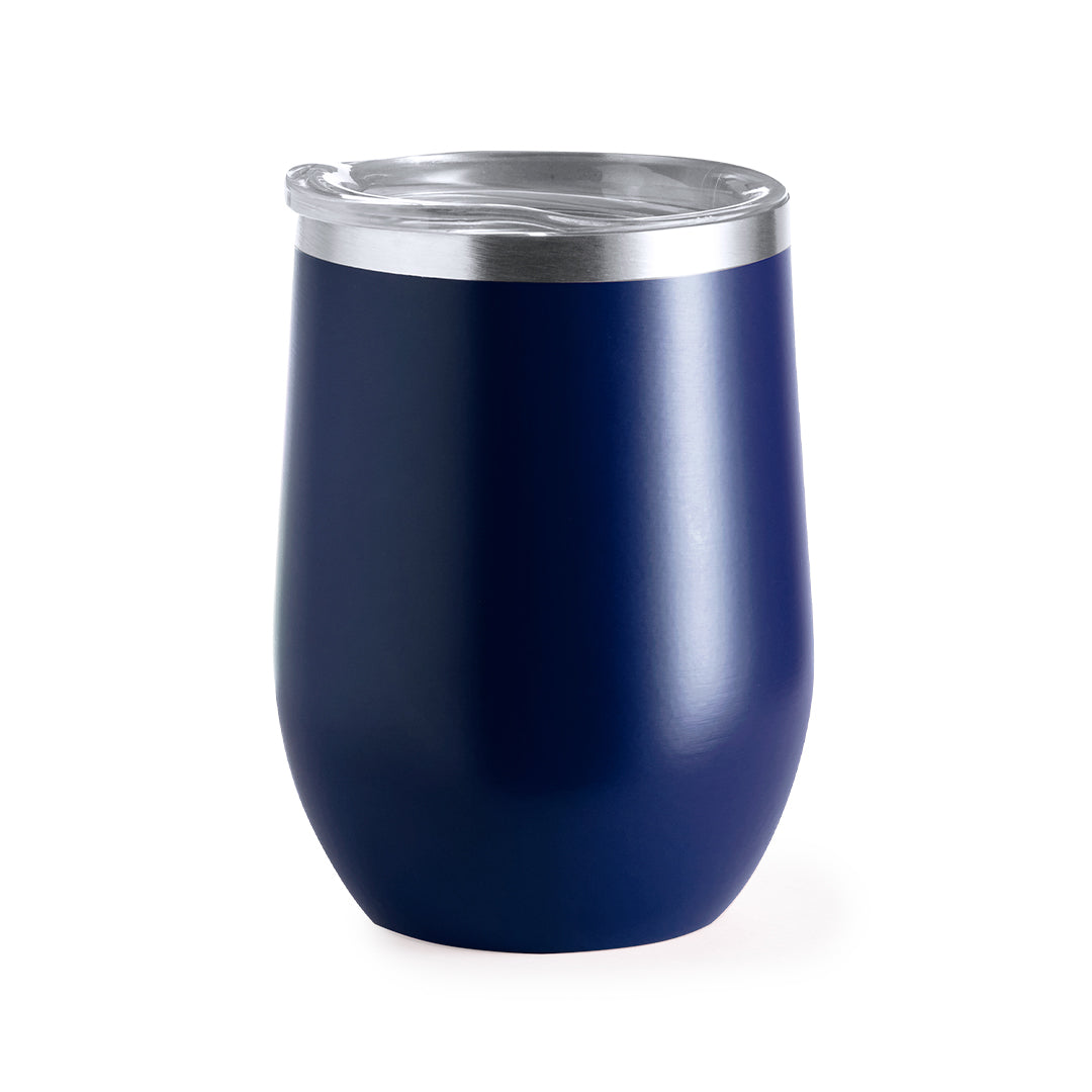 Vaso Térmico Bobby em Aço Inox 350ml Colorido