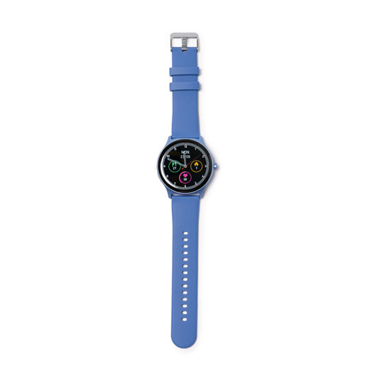 Relógio Inteligente com Pulseira de Silicone Preto