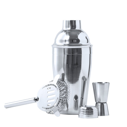 Set Cocktail Wendol em Aço Inoxidável Cromado