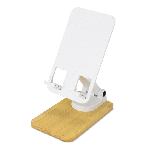 Suporte de Telemóvel Giratório Bambu