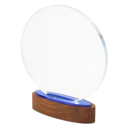 Troféu de Cristal com Base