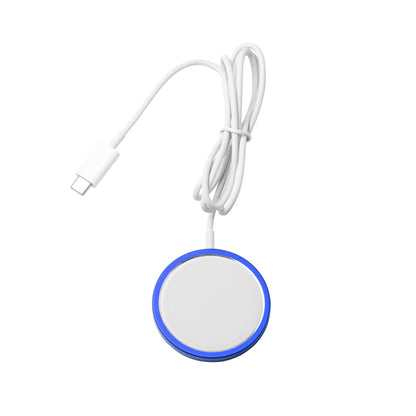 Carregador Sem Fios em Plástico ABS com Base Antiderrapante