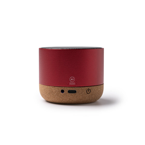 Altifalante Bluetooth em Cortiça e Plástico Moderno