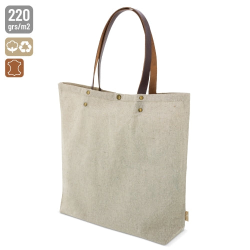 Bolsa Canvas Melany com Asas de Pele