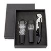 Conjunto de Vinho 3 Peças Aço Inoxidável