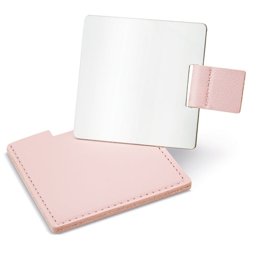 Espelho Compacto com Bolsa PU