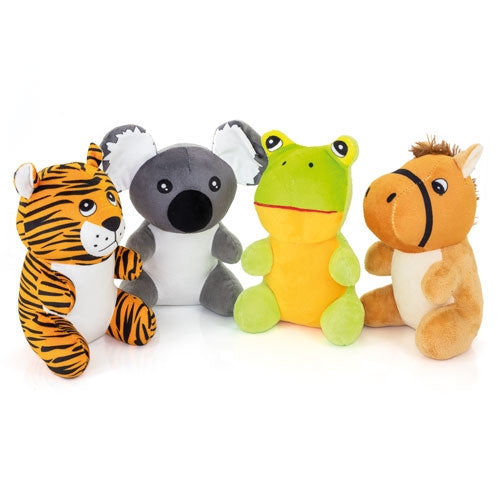 Conjunto de 4 Peluches Happy Zoo