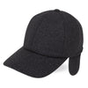 Gorro de Lã com Orelheiras Plegáveis