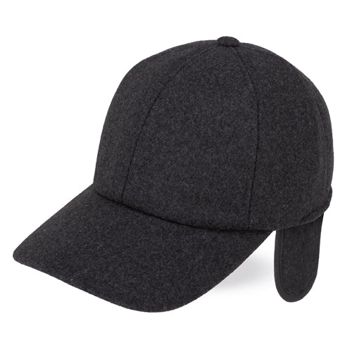 Gorro de Lã com Orelheiras Plegáveis