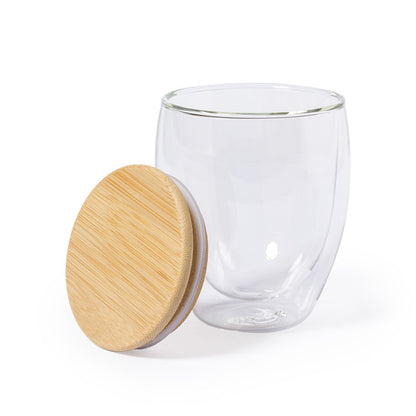 Vaso Térmico Nature 250ml em Vidro Borosilicato