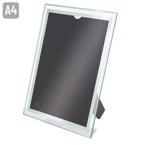 Moldura de Cristal para Diploma A4