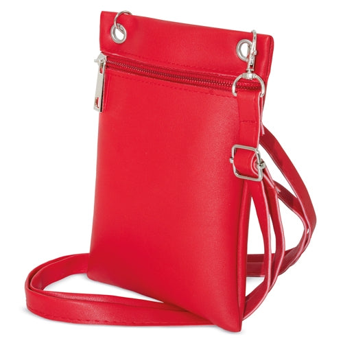 Bolsa Portatudo PU com Alça Ajustável