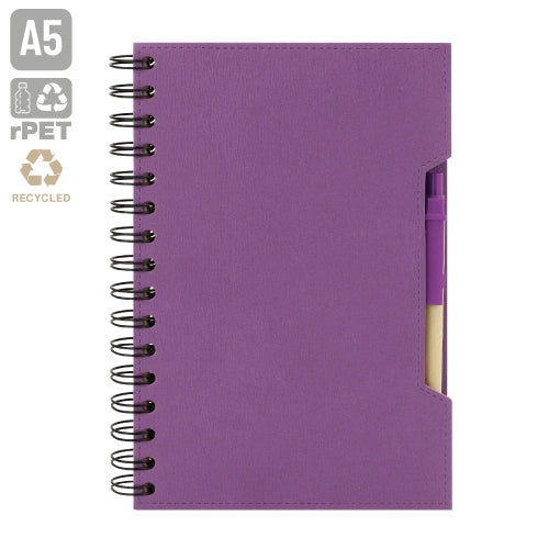 Caderno A5 com Esferográfica Eco