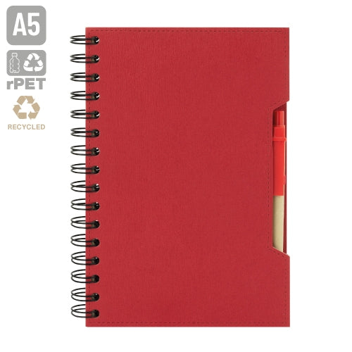 Caderno A5 com Esferográfica Eco