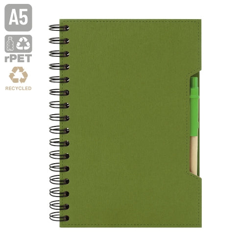 Caderno A5 com Esferográfica Eco