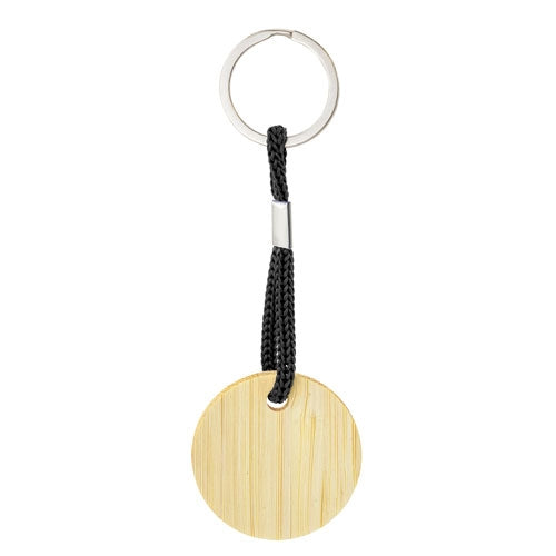 Porta-Chaves Redondo de Bambu Yibin