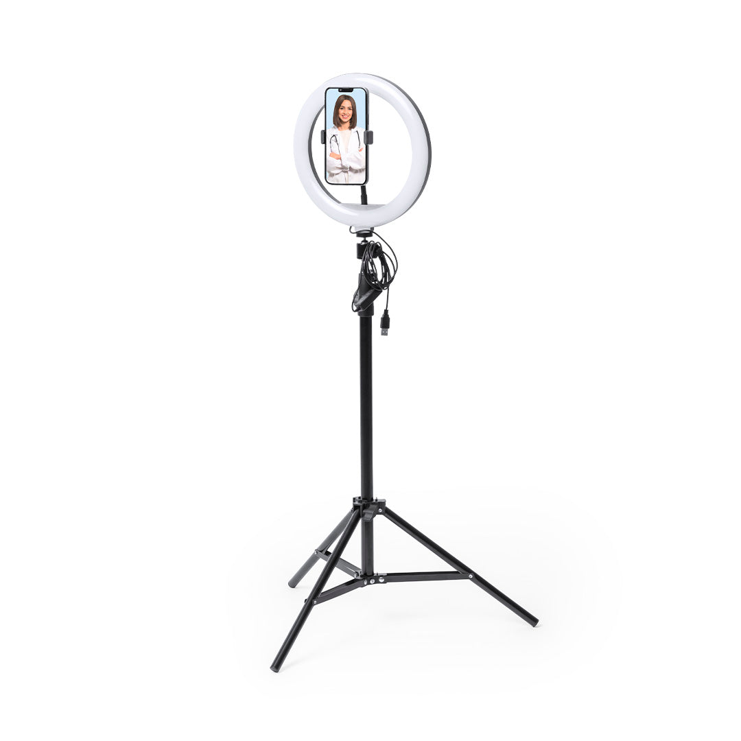 Set de Iluminação Kristen com Anel de Luz e Trípedes