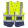 Colete Alta Visibilidade L Amarelo e Marinho