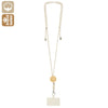 Lanyard Eco Algodão com Peça de Bambu