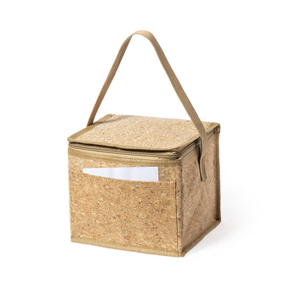 Nevera Nature em Cortiça para 6 Latas com Bolso Exterior