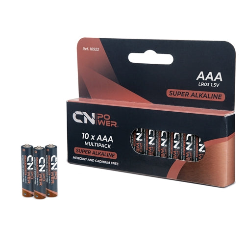 Pack de Pilhas Alcalinas AAA CN Power