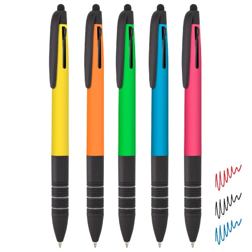 Conjunto Esferográficas 3 Tintas