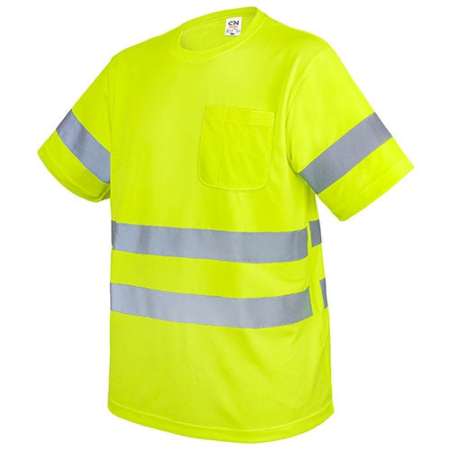 Camiseta Reflectora com Bolso 3XL