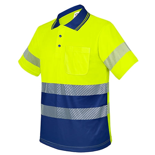 Polo com Bolso e Bandas Reflectoras