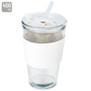 Copo 450 ml com Palhinha de Cristal