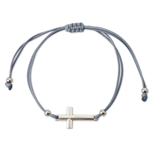 Pulseira Ajustável com Cruz
