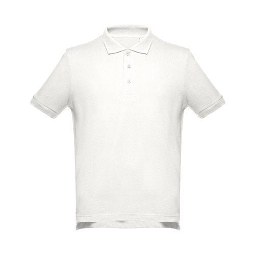 Polo Adam II para Homem, Manga Curta, Algodão Piqué