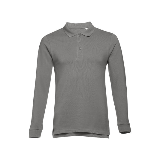 Polo Masculino THC BERN II Manga Comprida em Algodão Cardado