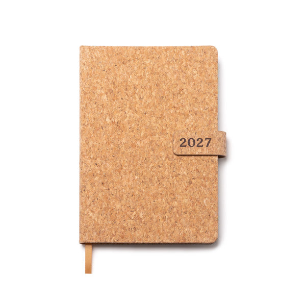 Caderno em Cortiça com Fecho e 200 Folhas