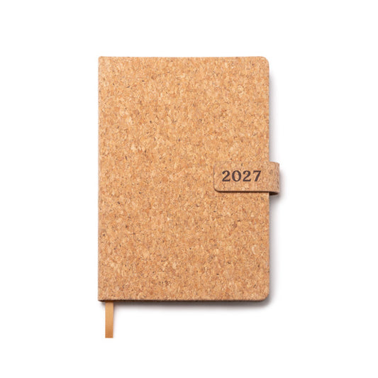 Caderno em Cortiça com Fecho e 200 Folhas
