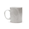 Caneca de Cerâmica Branca 330ml com Acabamento Fosco