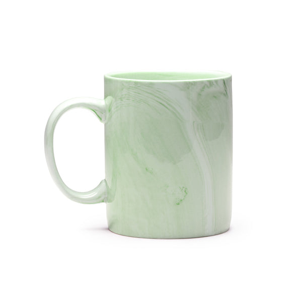 Caneca de Cerâmica Branca 330ml com Acabamento Fosco
