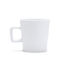 Caneca de Cerâmica Branca 350ml com Alça Retangular