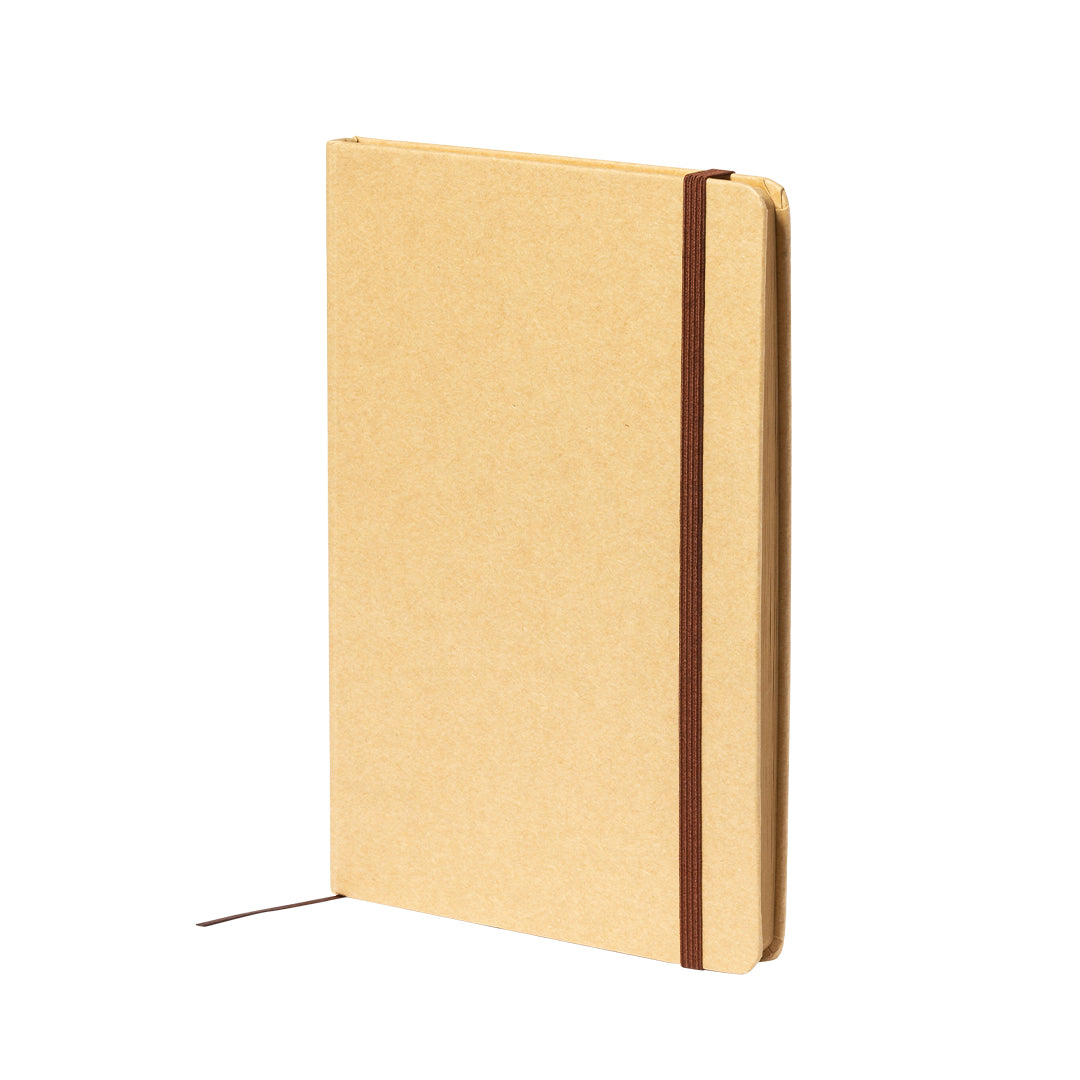 Bloc de Notas A5 Nature com Capa Dura Reciclada