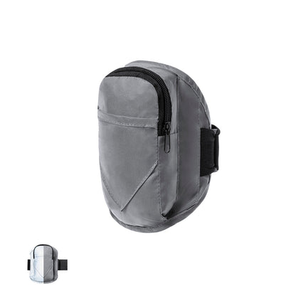 Brazalete Desportivo Refletor com Bolso e Fecho