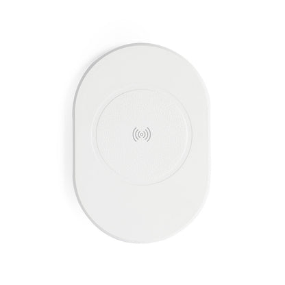 Carregador Sem Fios 10W com Design Oval e Sustentável