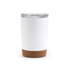 Copo Térmico de Aço Inoxidável 350ml com Base de Cortiça