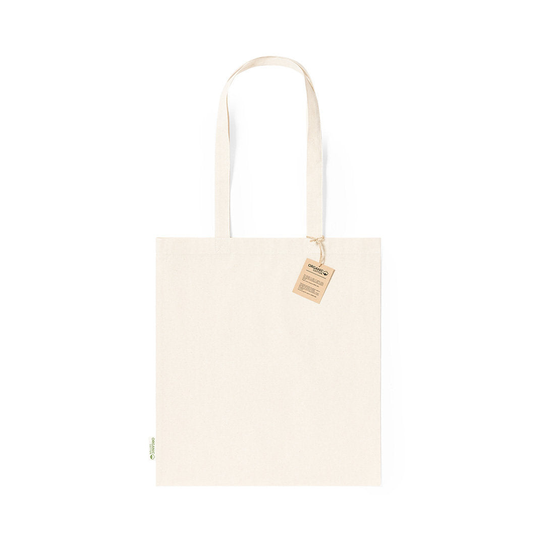 Bolsa em Algodão Orgânico Natural Resistente