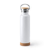 Garrafa de Água em Aço Inoxidável 500ml com Base de Cortiça