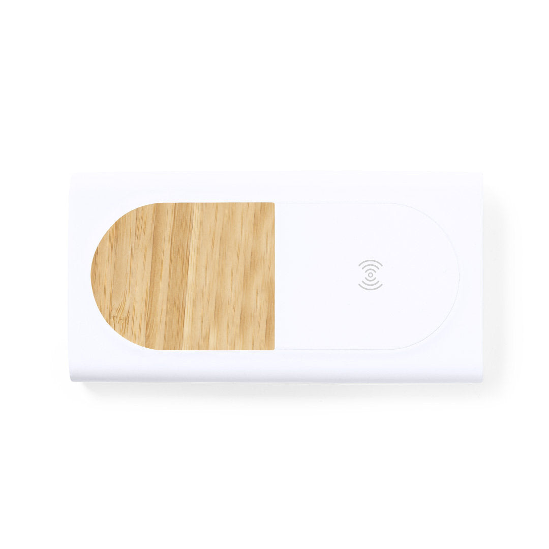 Power Bank Ecológico Ditte com Carregamento Rápido 15W