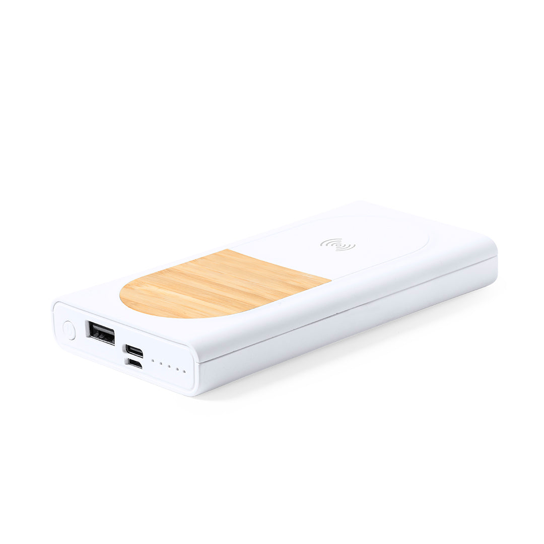 Power Bank Ecológico Ditte com Carregamento Rápido 15W