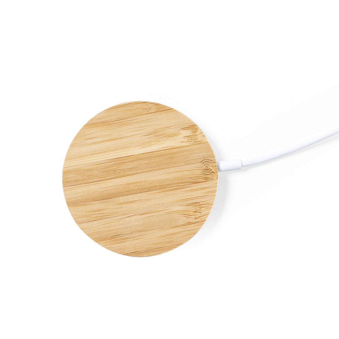 Noopy - Carregador Wireless Magnético em Bambu