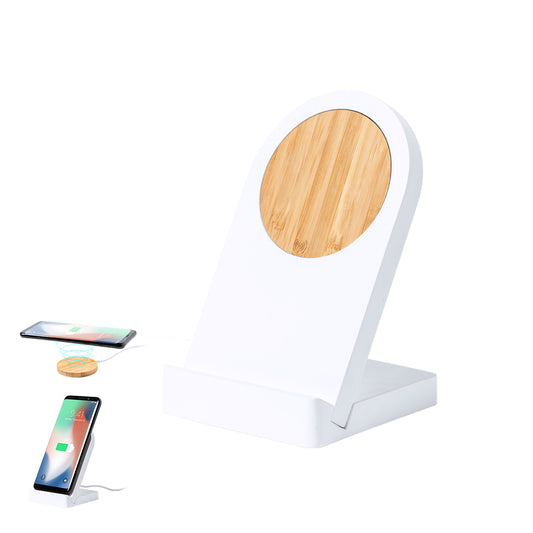 Noopy - Carregador Wireless Magnético em Bambu